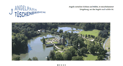 Desktop Screenshot of angelpark-tueschenbroich.de
